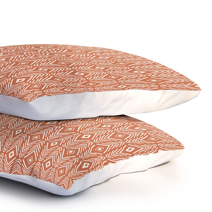 BOHEMIAN DIAMONDS CLAY PILLOW SHAMS