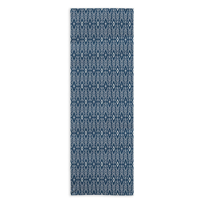 Bohemian Diamonds Navy Yoga Towel