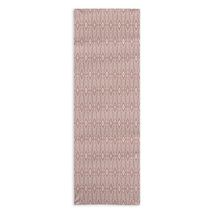 Bohemian Diamonds Peach Yoga Towel