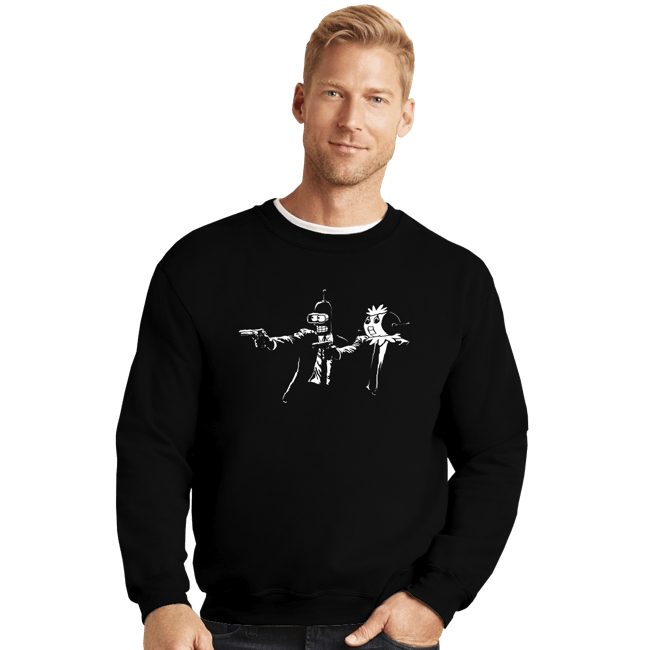 Crewneck Sweater, Unisex / Small / Black