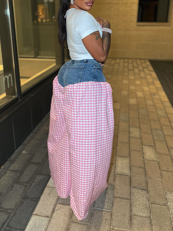 Bowknot Tee & Combo Pants Set--Clearance