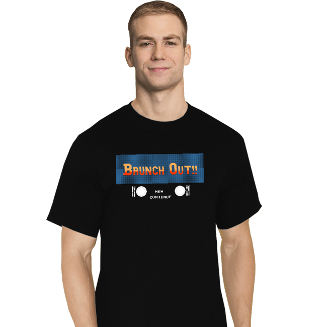 Secret_Shirts T-Shirts, Tall / Large / Black Brunch Out!