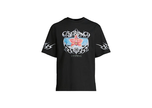 CASABLANCA Blades Oversized T-Shirt Black