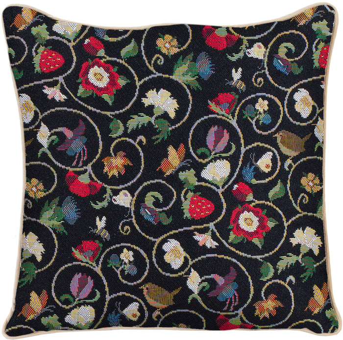 CCOV-JACOB | JACOBEAN DREAM PILLOWCASE/CUSHION COVER 18X18 INCH