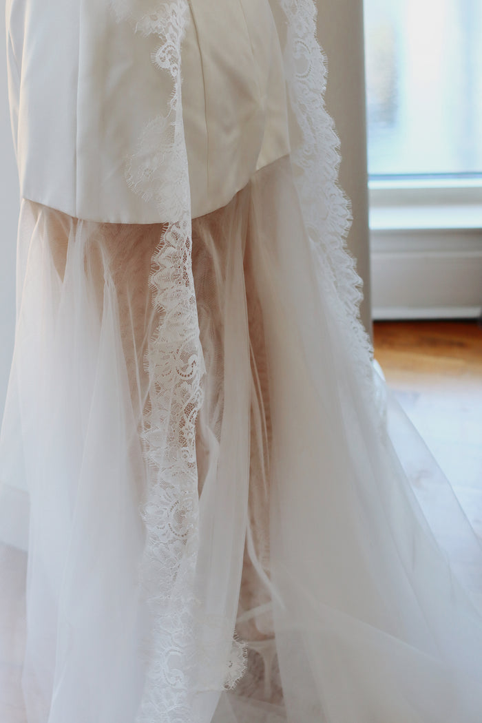 Chantilly Lace Bridal Scarf