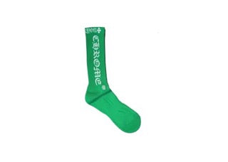 Chrome Hearts CH Logo Socks Green