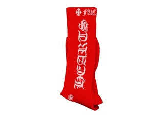 Chrome Hearts CH Logo Socks Red