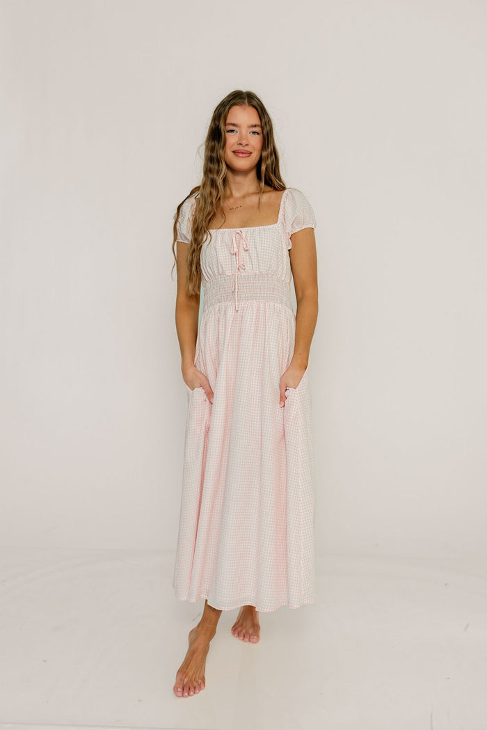 Corey Dress in Light Pink *Final Sale*