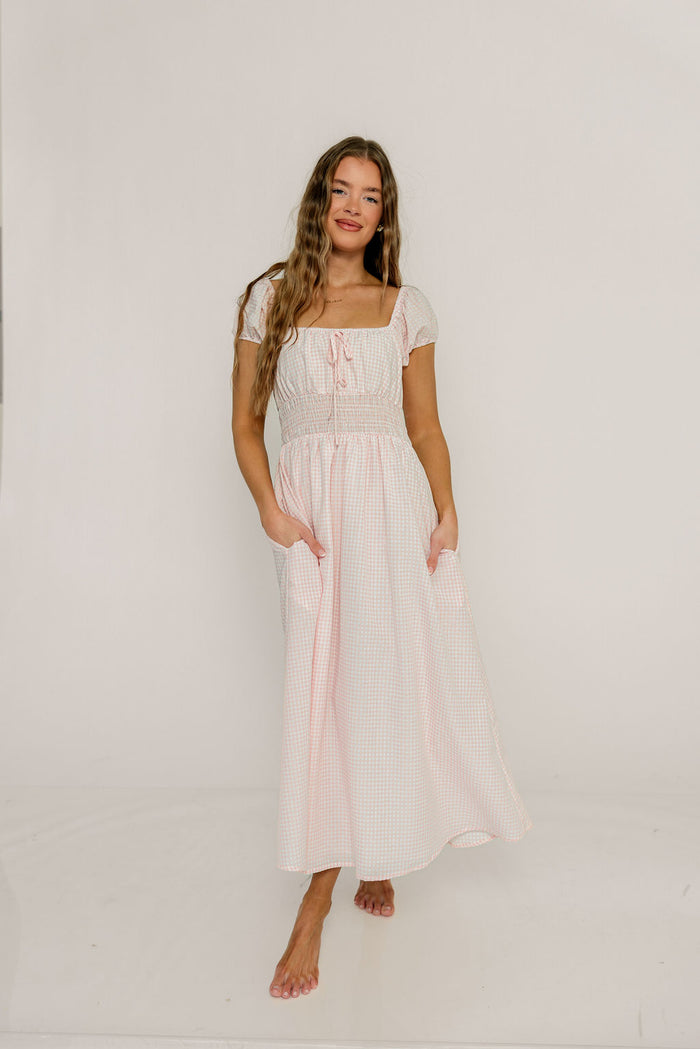 Corey Dress in Light Pink *Final Sale*