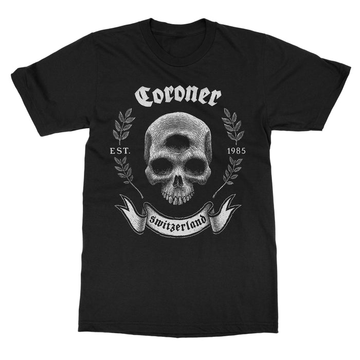 Coroner "Skull EST 1985" T-Shirt