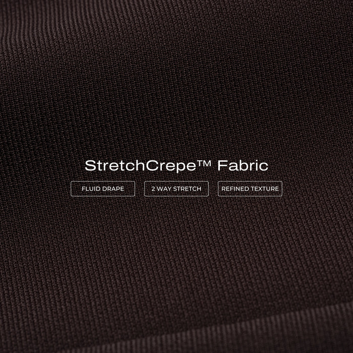Crepe Bootcut Trouser - Ninepine
