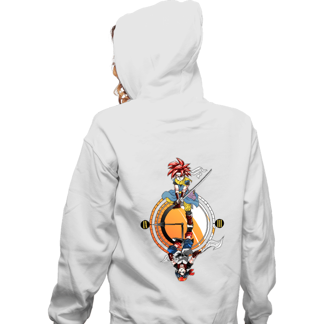 Zippered Hoodies, Unisex / Small / White