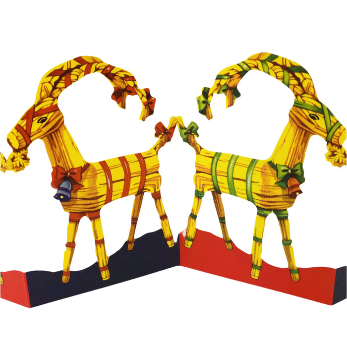 Cutout Jul Bock Goat