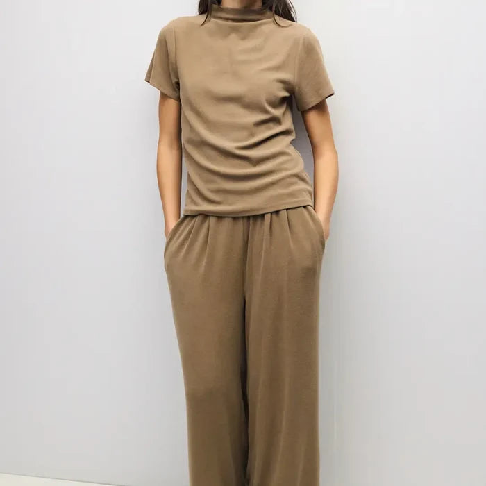 Dawson Knit Pants in Mocha