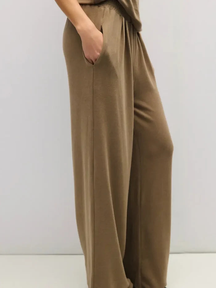 Dawson Knit Pants in Mocha