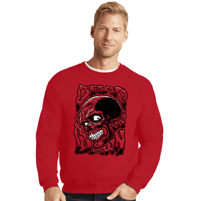 Crewneck Sweater, Unisex / Small / Red