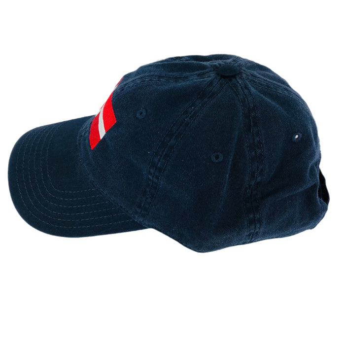 Denmark flag navy baseball cap