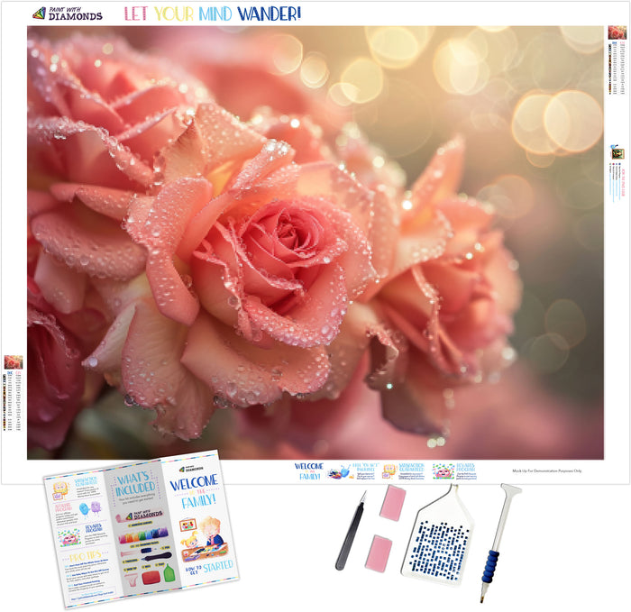 Dew-Kissed Roses