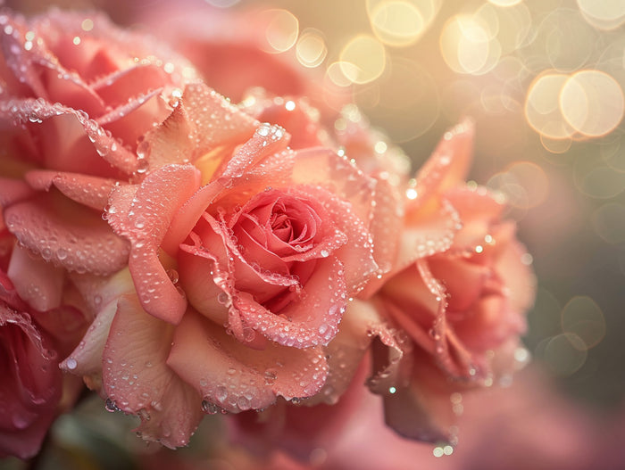 Dew-Kissed Roses