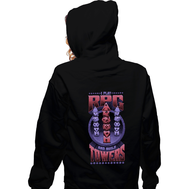 Zippered Hoodies, Unisex / Small / Black