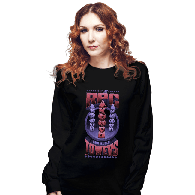 Long Sleeve Shirts, Unisex / Small / Black