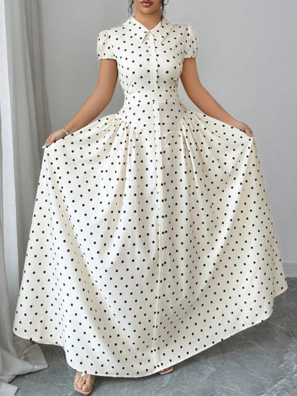Dot Shirt Dress