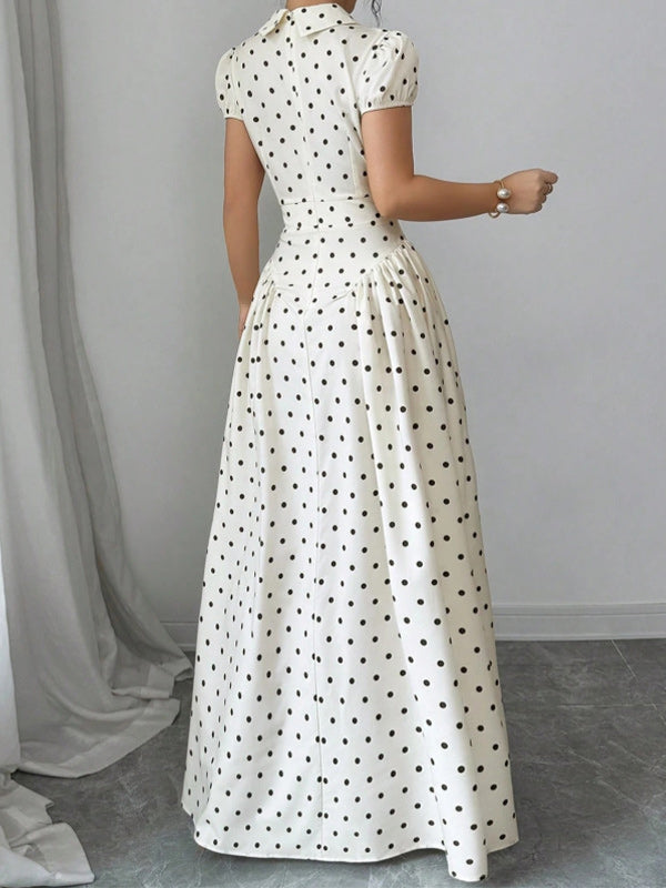 Dot Shirt Dress
