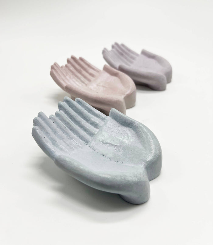 Double Palm Concrete Object