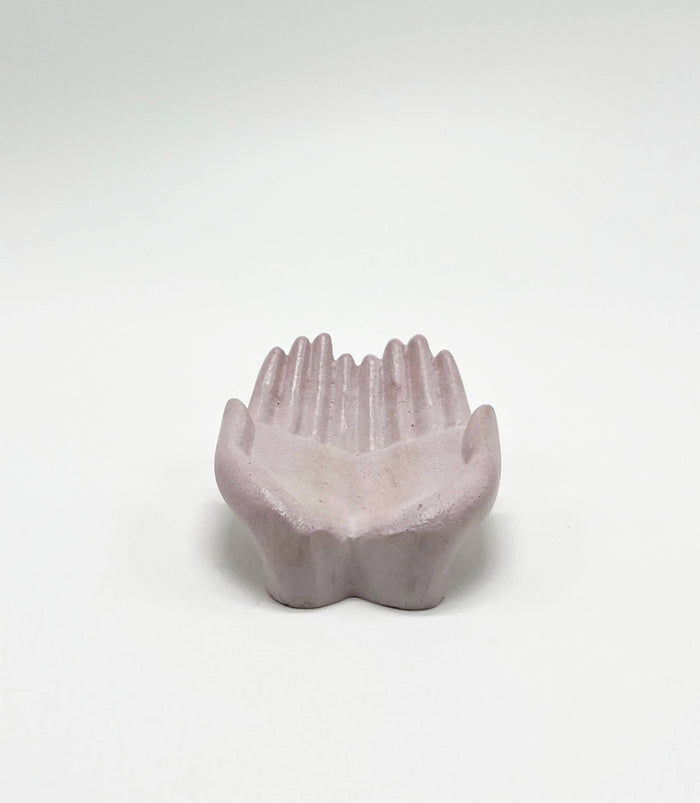 Double Palm Concrete Object
