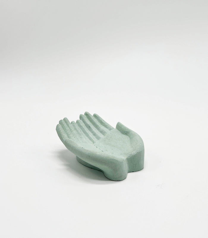 Double Palm Concrete Object