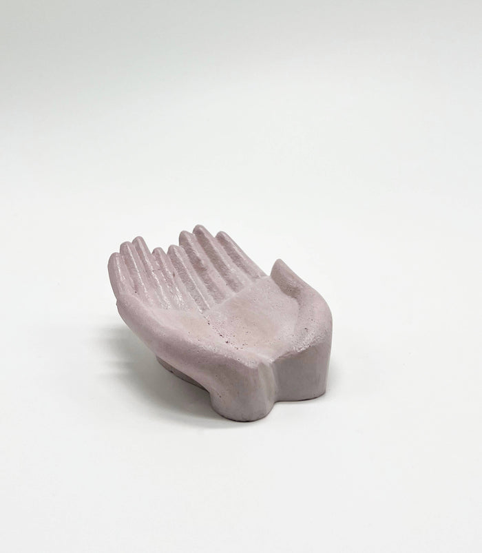 Double Palm Concrete Object