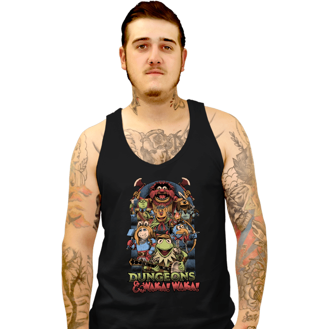 Tank Top, Unisex / Small / Black