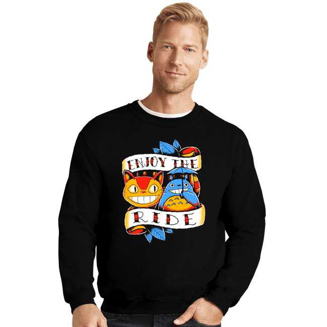 Crewneck Sweater, Unisex / Small / Black