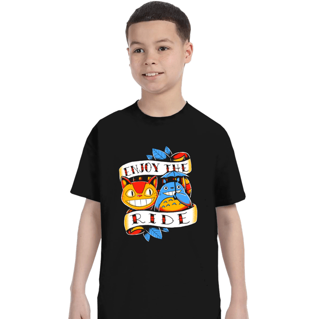 Daily_Deal_Shirts T-Shirts, Youth / XS / Black Enjoy The Ride