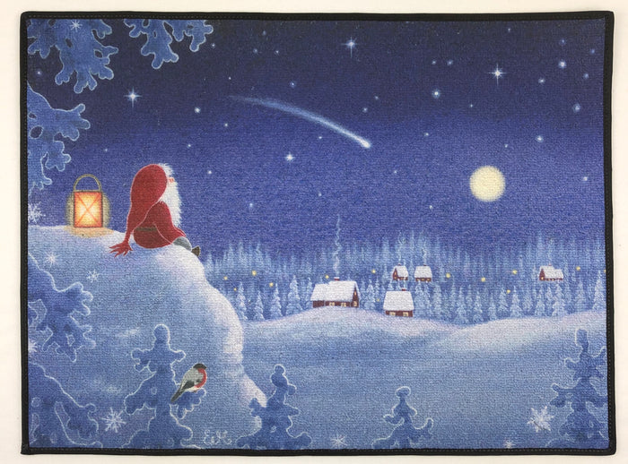 Eva Melhuish Door Mat Rug -  Shooting star rug