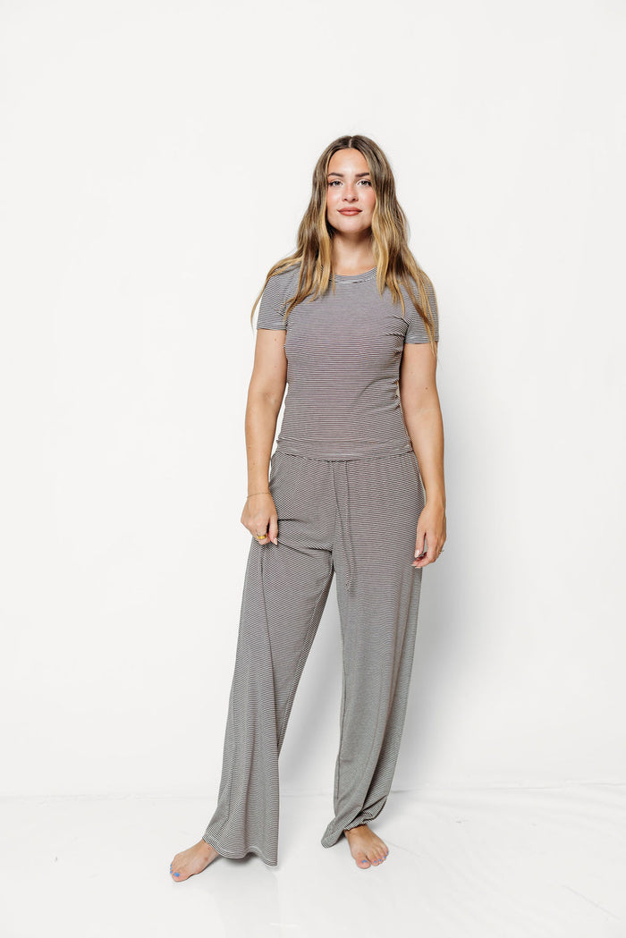Everyday Set in Brown Stripe *9/10 PRE-ORDER*