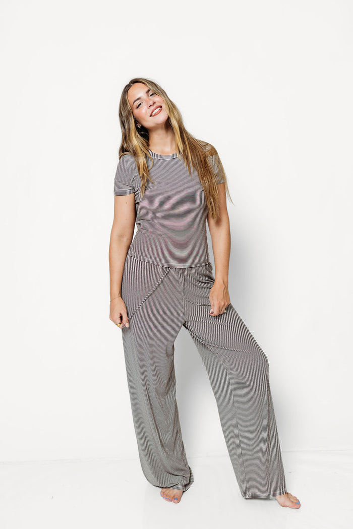 Everyday Set in Brown Stripe *9/10 PRE-ORDER*