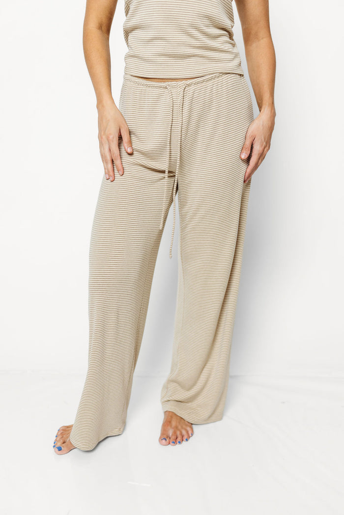 Everyday Set in Tan Stripe *9/10 PRE-ORDER*