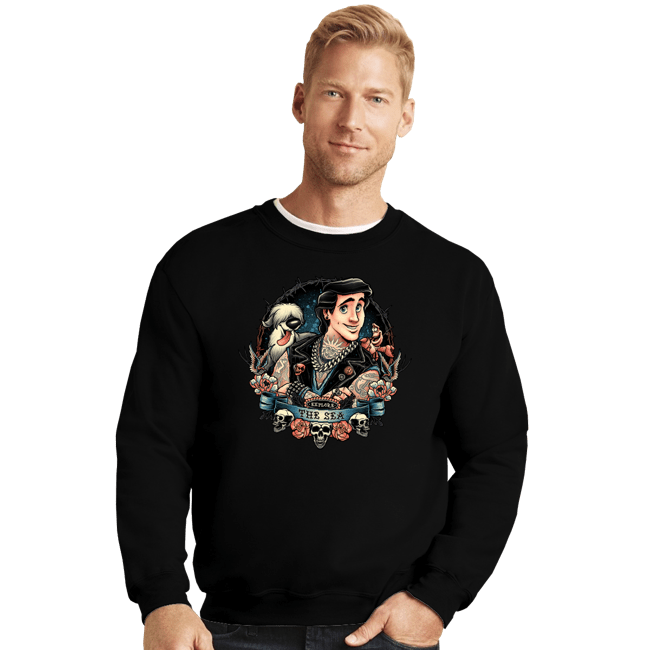 Crewneck Sweater, Unisex / Small / Black