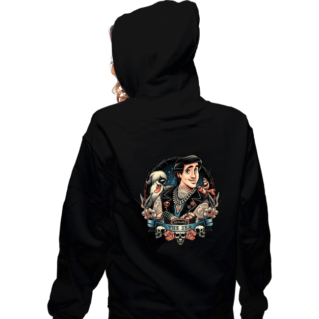 Zippered Hoodies, Unisex / Small / Black