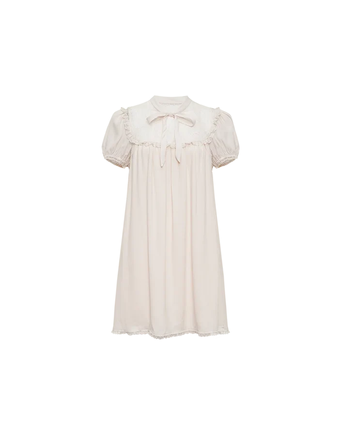 Eyre Mini Dress in Ivory