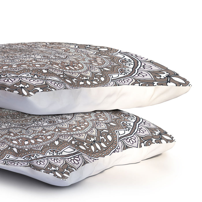 FARAH ROUND NEUTRAL PILLOW SHAMS