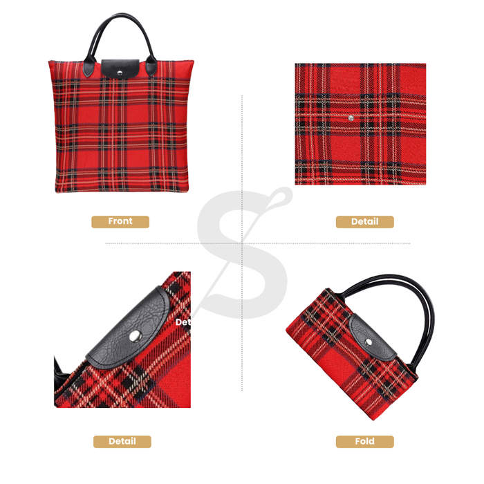 FDAW-RSTT | ROYAL STEWART TARTAN FOLDAWAY GROCERY BAG