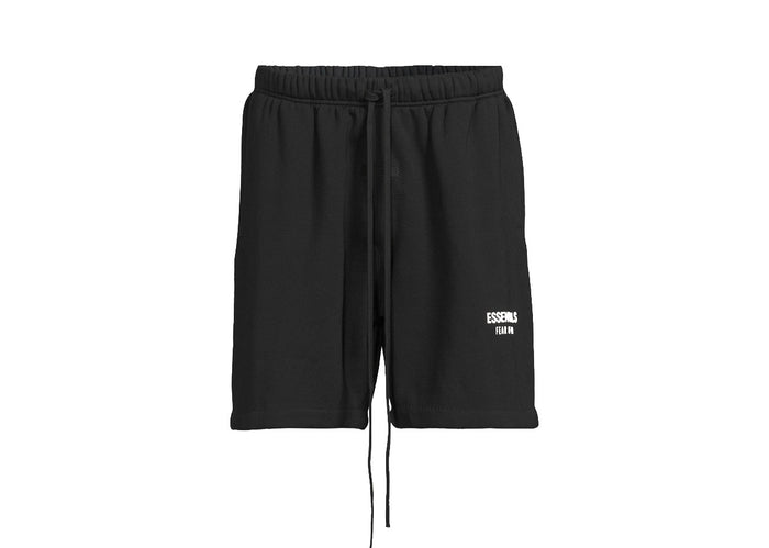 Fear of God ESSENTIALS Black Classic Sweat Shorts SS26
