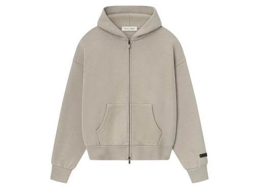 Fear of God Essentials Classic Full Zip Hoodie 'Timber'