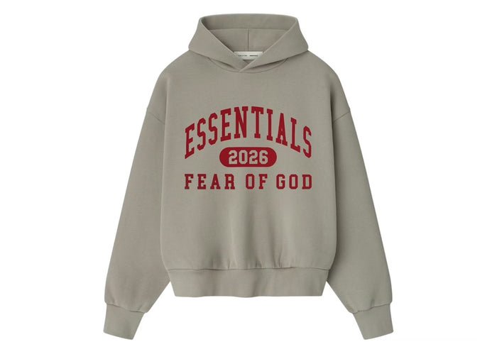 Fear of God Essentials Classic Hoodie Smoke Grey