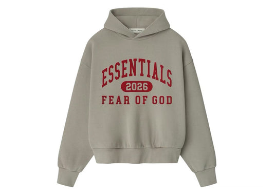 Fear of God Essentials Classic Hoodie Smoke Grey