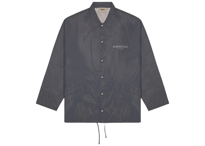 Fear of God Essentials Coach Jacket 'Black Reflective'