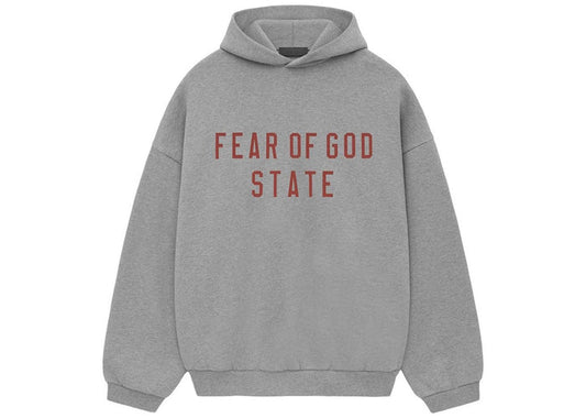 Fear of God Essentials Fleece Hoodie Dark Heather