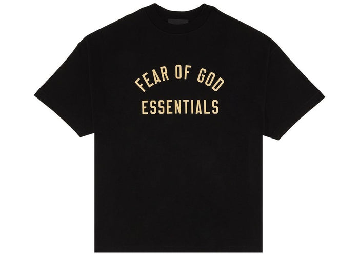 Fear of God Essentials Jersey Crewneck Tee Black